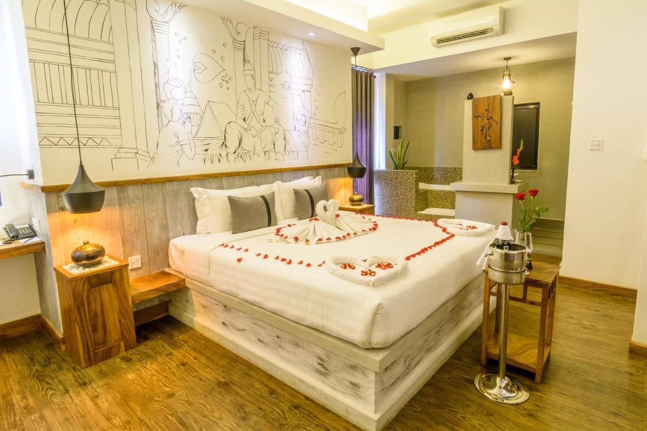 Double Leaf Boutique Hotel Пном Пен Екстериор снимка